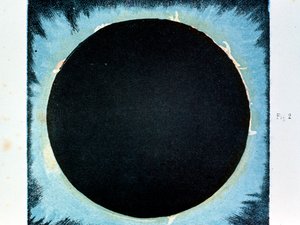Solar Corona and Prominences 1860-1870 by Unbekannt