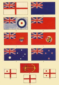 Some Ensigns of Britain and the Commonwealth