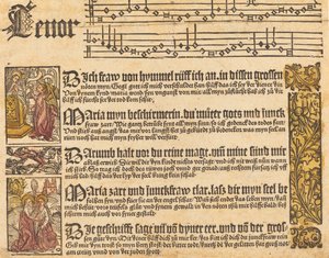 Song to the Virgin by Unbekannt