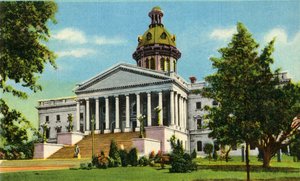 South Carolina State Capitol, Columbia, S.C. by Unbekannt