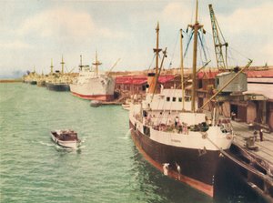 South Wharf, Fremantle, c1947 by Unbekannt