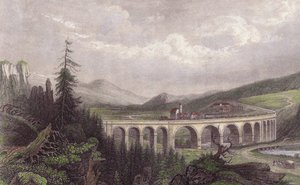 Southern Railway. Viaduct Payerbach, Semmering by Unbekannt