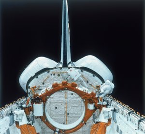Space Shuttle Astronaut on EVA