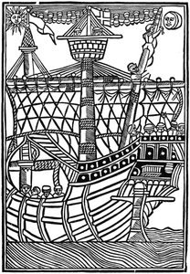 Spanish Caravel, 1439, 1964 by Unbekannt