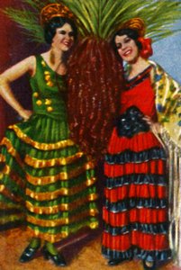Spanish dancers, c1928 by Unbekannt
