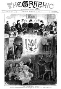 Spirit Unmasked at a London Séance by Unbekannt