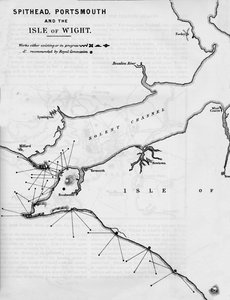 Spithead, Portsmouth and the Isle of Wight, 1884 by Unbekannt