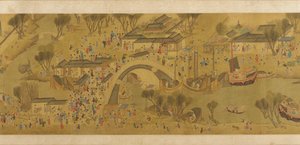 Spring Festival on the River by Unbekannt