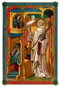 St Bernard, 1886 by Unbekannt