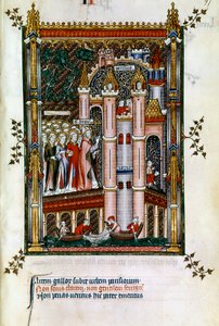 St Denis at the Gates of Paris by Unbekannt