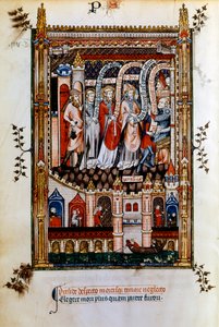 St Denis Taken to Sisinnius by Unbekannt