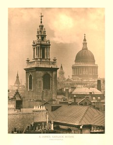 St James, Garlick Hithe, The Steeple by Unbekannt