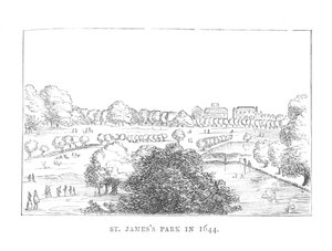St. James Park in 1644, c1870 by Unbekannt