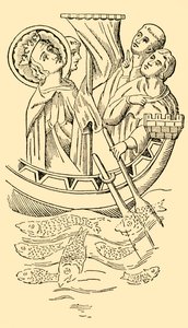 St. Louis, King of France, Crosses the Sea to the Holy Land