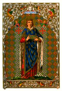 St Louis Louis IX, King of France, 1886