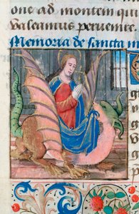 St Margaret by Unbekannt