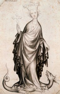 St Margaret, 15th century by Unbekannt