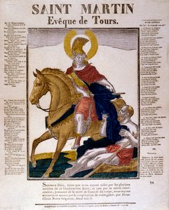 St Martin of Tours, 19th Century by Unbekannt