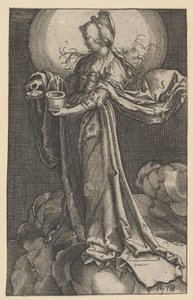 St. Mary Magdalene on the Clouds (copy) by Unbekannt
