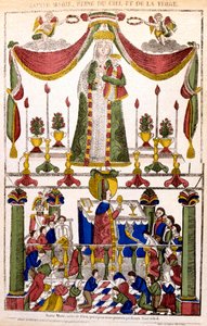 St Mary, Queen of Heaven and the Earth, 19th Century by Unbekannt