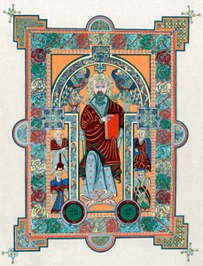 St Matthew from the Book of Kells