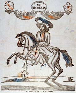 St Nicholas, 19th century by Unbekannt