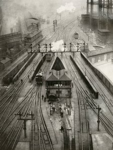 St. Pancras. A terminus of the London, Midland and Scottish Railway