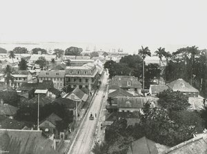 St Vincent Street, Port of Spain, Trinidad, 1895 by Unbekannt