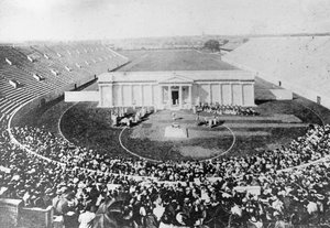 Stadium, Harvard University, Cambridge, Massachusetts, USA, Early 20th Century