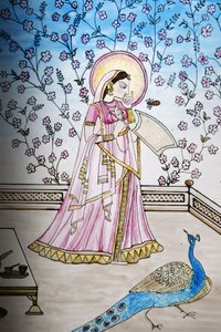 Stained Glass in ISKCON Temple, London, Great Britain by Unbekannt