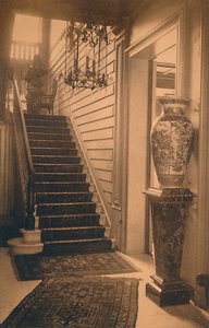 Staircase at the Cuban Embassy in Brussels, Belgium