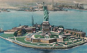 Statue of Liberty on Bedloe