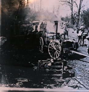 Steam locomotive, c. 1914-1918 by Unbekannt