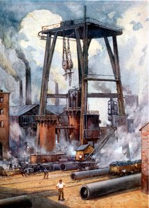 Steel Works by Unbekannt