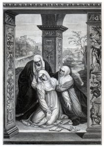 Stigmatization of Saint Catherine of Siena by Unbekannt