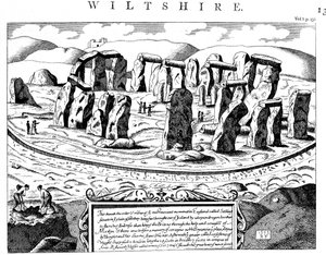 Stonehenge, Wiltshire, 18th century by Unbekannt