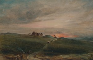Stonehenge at Sunset by Unbekannt