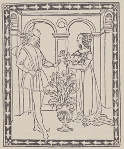 Tale of Two Lovers, ca. 1495-1500 by Unbekannt