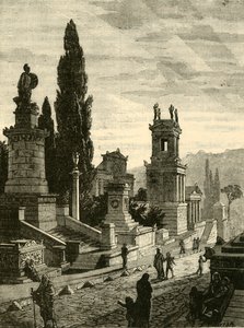 Street of the Tombs at Athens, Restored by Unbekannt