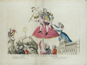 Stretch of the Holy Family from the Tuileries to Montmédy by Unbekannt