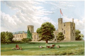 Sudeley Castle, Gloucestershire, home of the Dent family, c1880 by Unbekannt