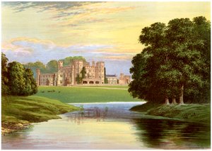 Sundorne Castle, near Shrewsbury, Shropshire, home of the Corbet-Pigott family, c1880 by Unbekannt
