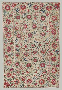 Suzani: Curtain or Bed Cover