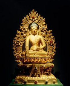 Svaraghosa-Raja (?) / Sculpture, 18th Century by Unbekannt