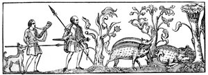 Swine Hunting by Unbekannt
