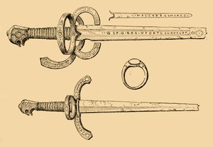 Sword, Dagger and Ring of King James IV of Scotland by Unbekannt
