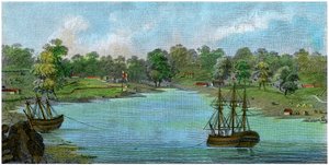 Sydney Cove, New South Wales, Australia, 20 August 1788 by Unbekannt