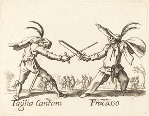 Taglia Cantoni and Fracasso by Unbekannt