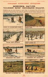 Take precautions against drought