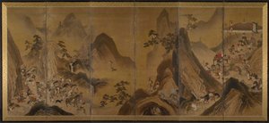 Tartars Hunting in a Mountain Landscape